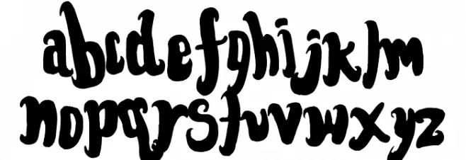 FontForTheDumped Fonte MINÚSCULAS