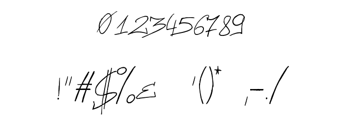 FontGF Font OTHER CHARS