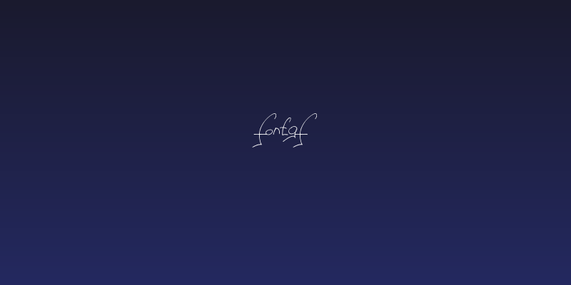 FontGF Social Header