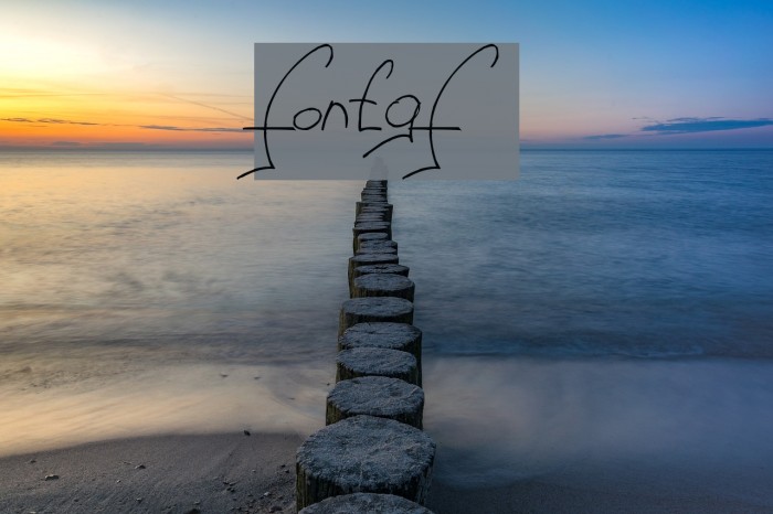 FontGF Font examples