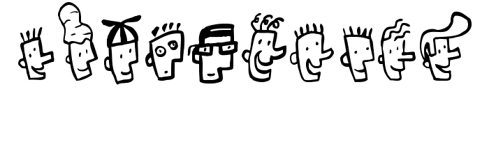 FontHeads Font OTHER CHARS