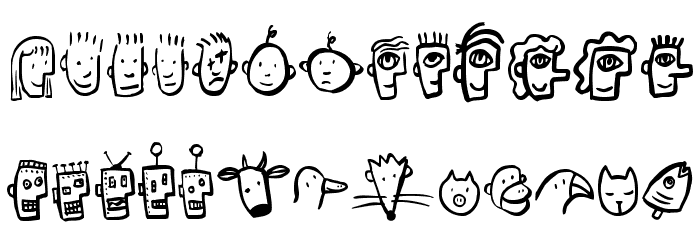 FontHeads Font LOWERCASE