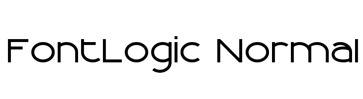 FontLogic Normal  font caratteri gratis