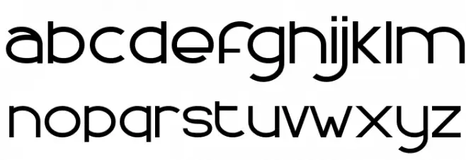 FontLogic Normal 字体 小写