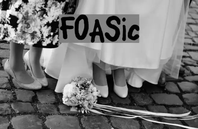 FontOnAStick Font examples