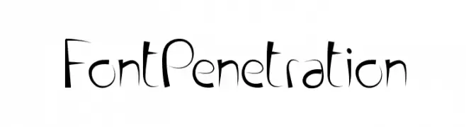 FontPenetration  नि: शुल्क फ़ॉन्ट्स डाउनलोड