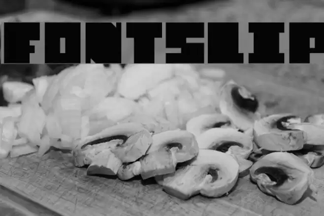FontSlip Font examples