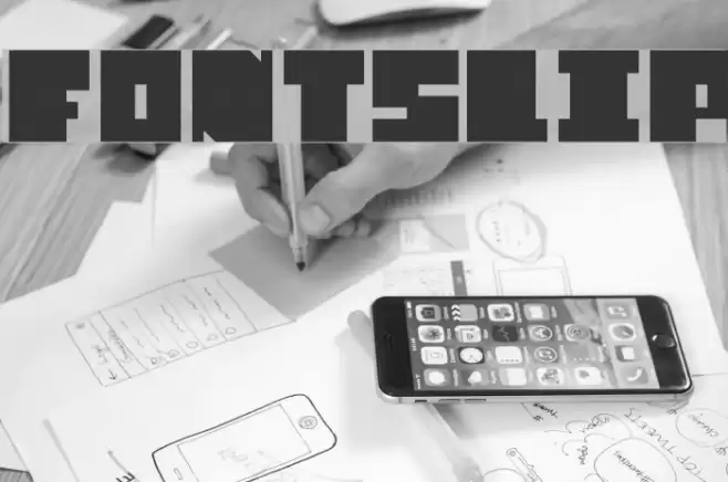 FontSlip Font examples