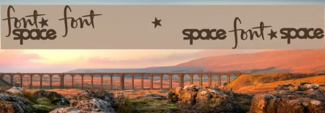 FontSpaceLogo Example 1
