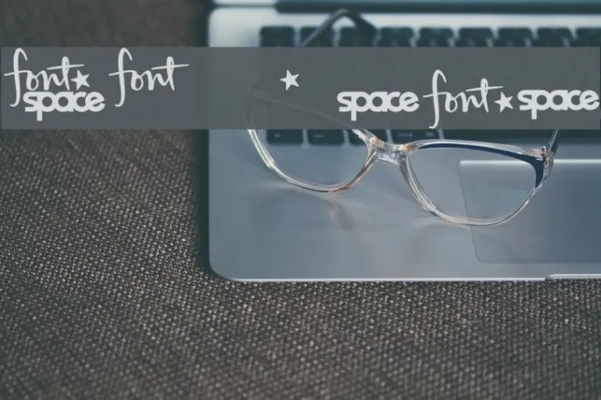 FontSpaceLogo Example 2