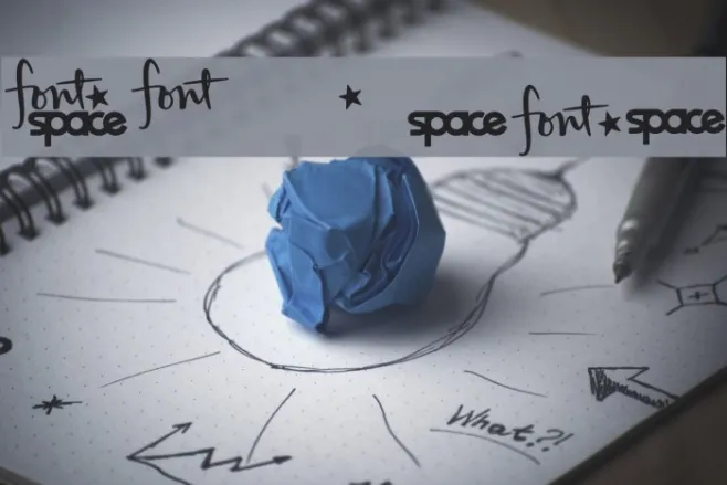 FontSpaceLogo Example 3