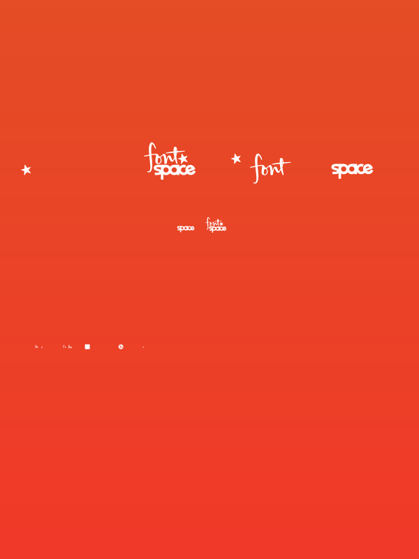 FontSpaceLogo Poster