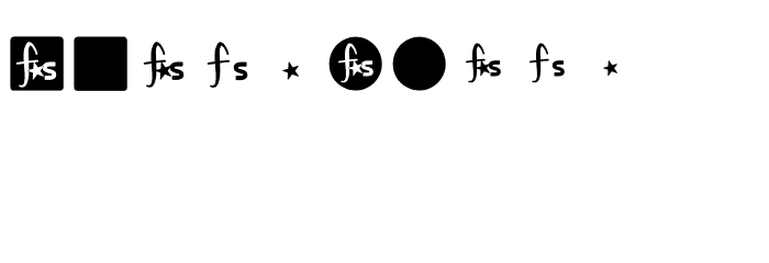 FontSpaceLogo Font LOWERCASE