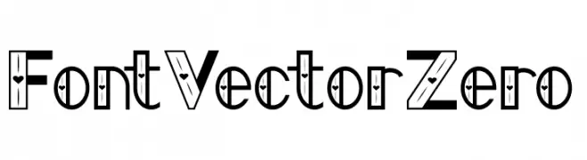 FontVectorZero  フリーフォントのダウンロード