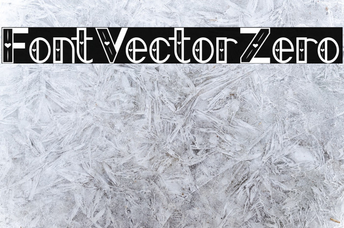 FontVectorZero Font examples