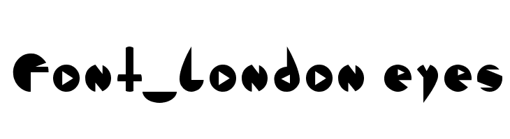 Font_london eyes Font