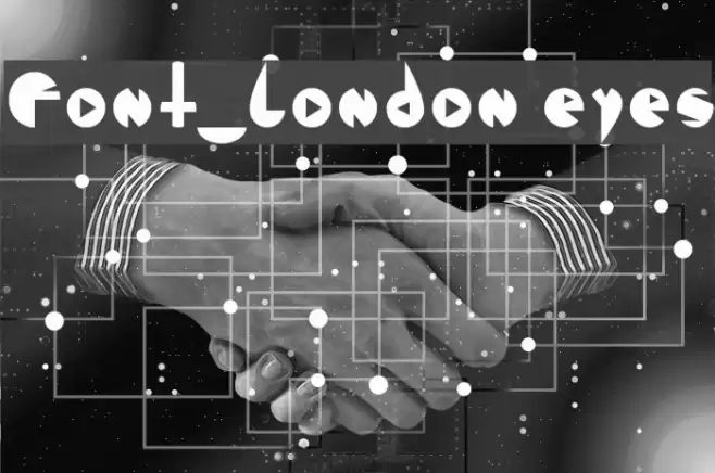 Font_london eyes Fuentes examples
