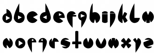 Font_london eyes 字体 小写