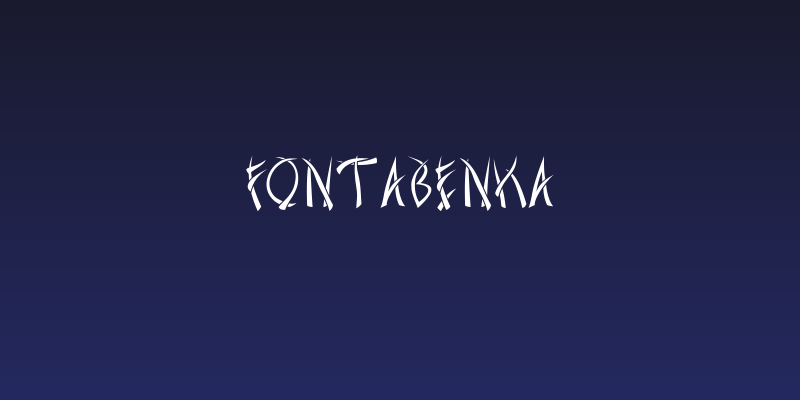 Fontabenka Social Header