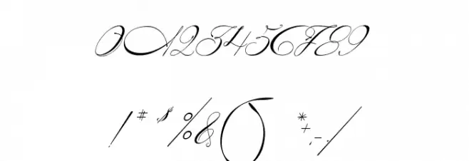 Fontaine de Diamant Font OTHER CHARS