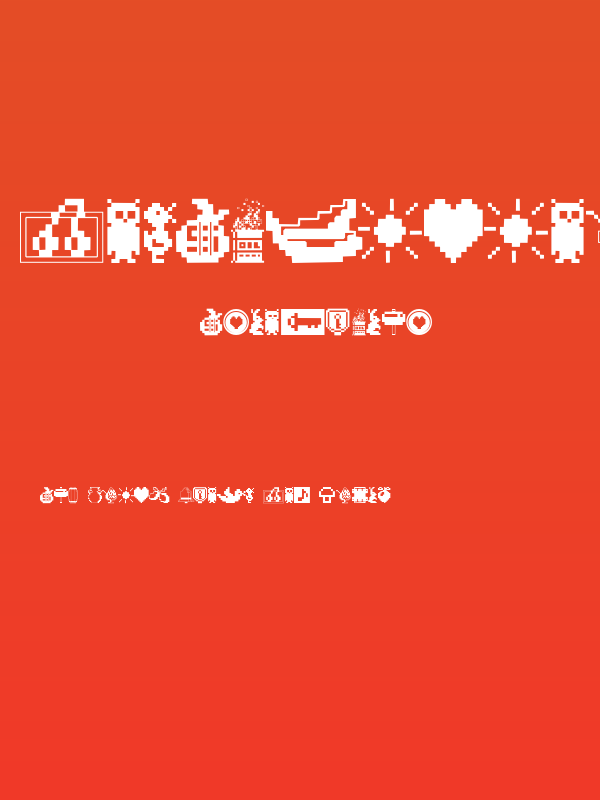 Fontalicious Thingbats Poster