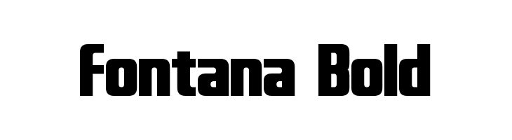 Fontana Bold Font