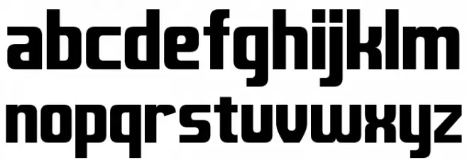 Fontana Font LOWERCASE