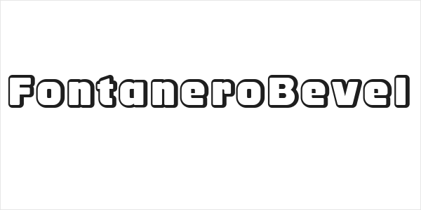 FontaneroBevel Logo