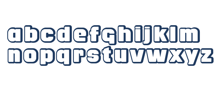 FontaneroBevel Lowercase