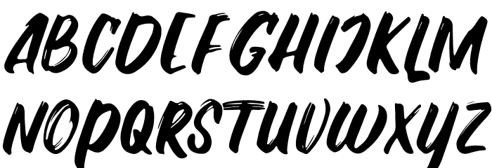 Fontania Font LOWERCASE
