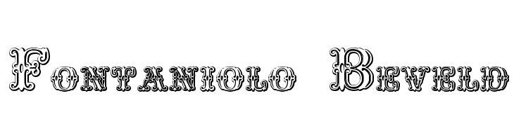 Fontaniolo Beveld Font