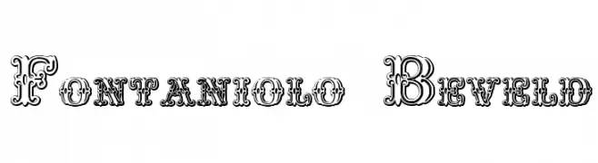 Fontaniolo Beveld  नि: शुल्क फ़ॉन्ट्स डाउनलोड