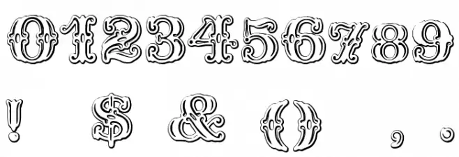 Fontaniolo Beveld Font OTHER CHARS