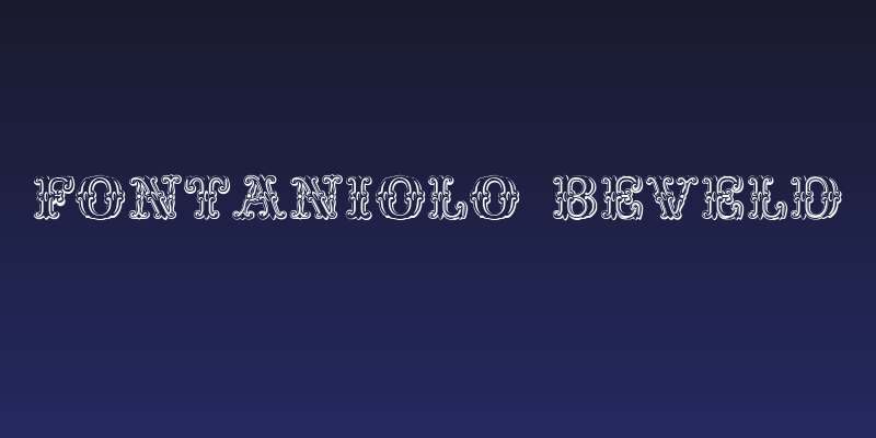 Fontaniolo Beveld Social Header