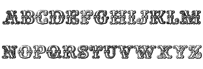 Fontaniolo Beveld Font LOWERCASE