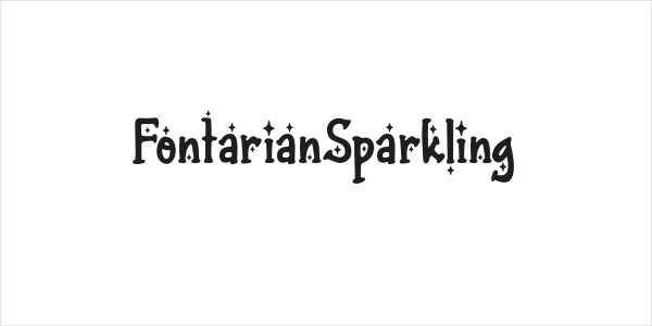 FontarianSparkling Logo