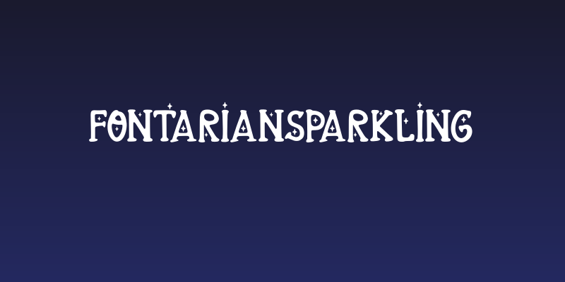 FontarianSparkling Social Header