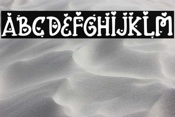 FontarianSweetHeart Example 1