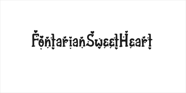 FontarianSweetHeart Logo