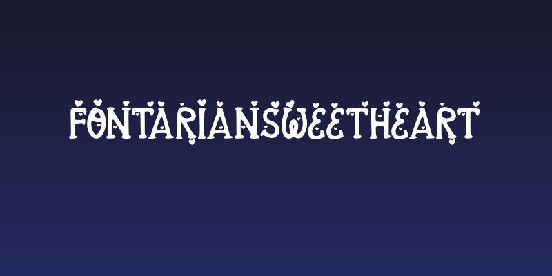 FontarianSweetHeart Social Header