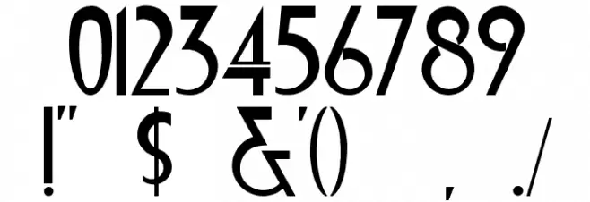 Fontasia Clash Font OTHER CHARS