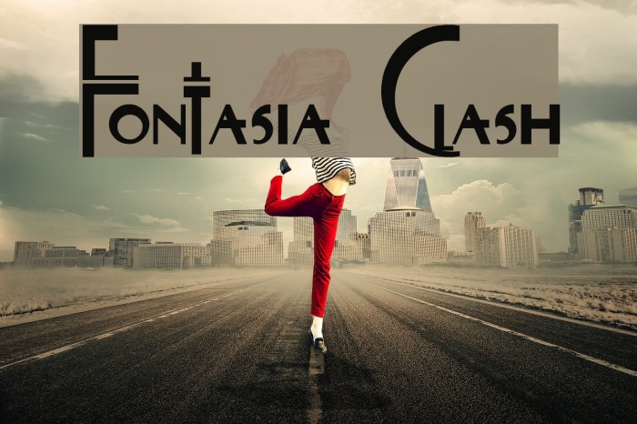 Fontasia Clash Font examples