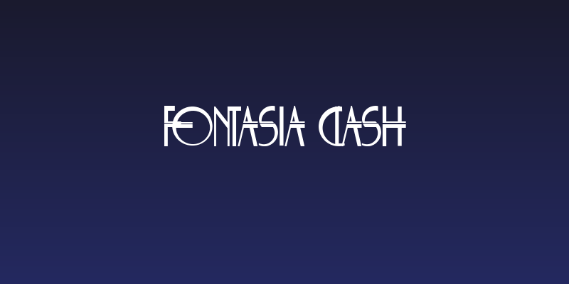 Fontasia Clash Social Header