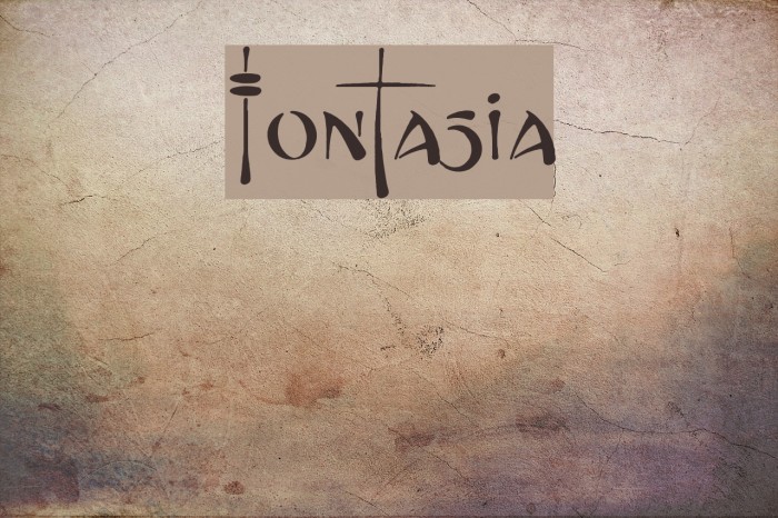 Fontasia Font examples