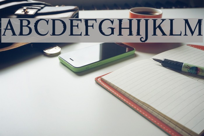 Fontastic Beast Font examples