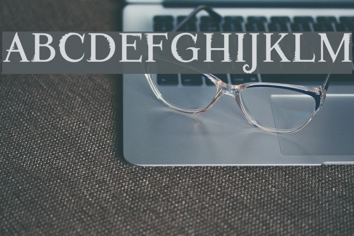 Fontastic Beast Font examples