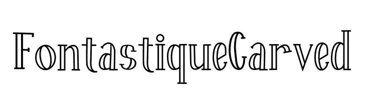 Fontastique Carved Fonte