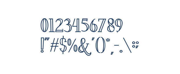 Fontastique Carved Other Characters