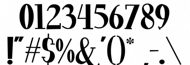 Fontastique Font OTHER CHARS