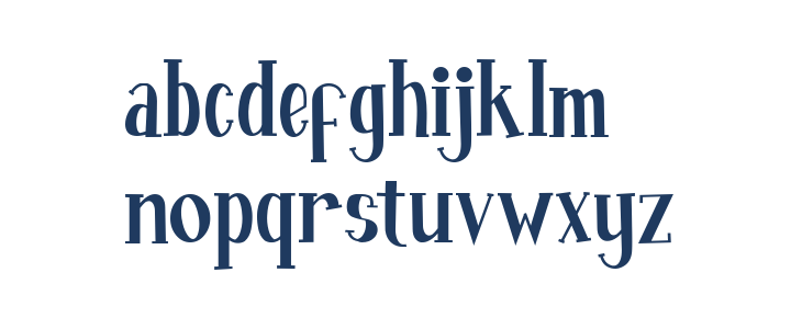 Fontastique Lowercase